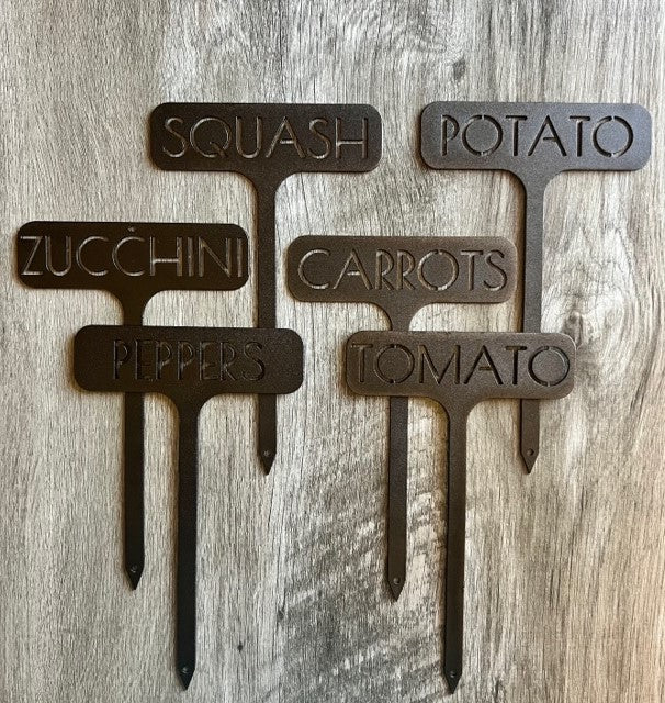 Metal Garden Plant Markers