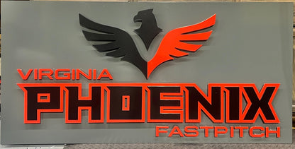 Custom 3D Layered Business Logo Sign, Multi-Layered wall art, Personalized logo sign - BENEC Designs