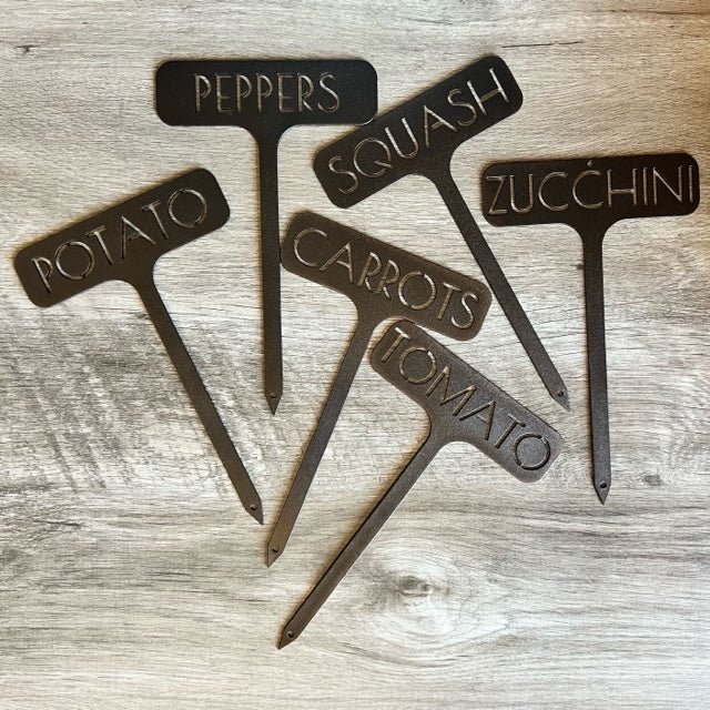 Metal Garden Plant Markers - BENEC Designs