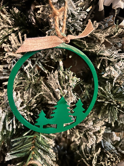 Green Trees Ornament - BENEC Designs