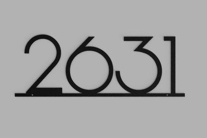 Cutom Metal Address Sign - Personalized Address Sign