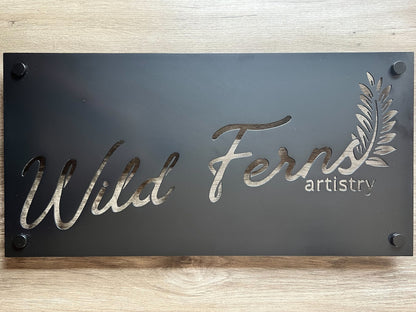 Personalized / Custom Metal Sign - Home / Business