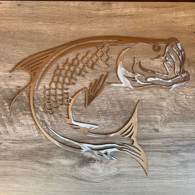 Weather Resistant Metal Tarpon - BENEC Designs