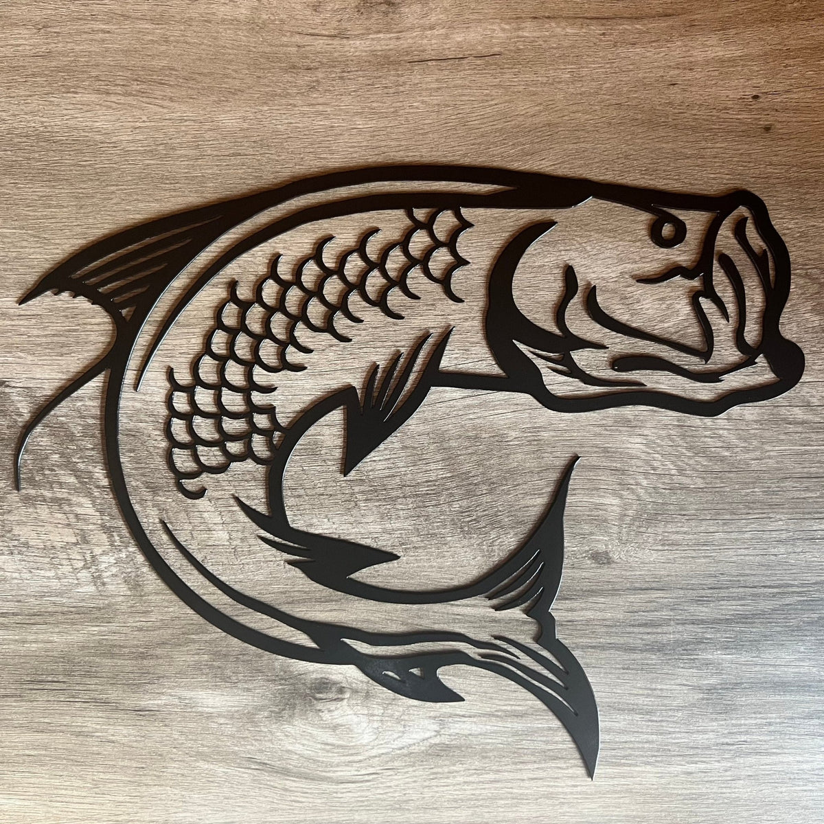 Weather Resistant Metal Tarpon - BENEC Designs